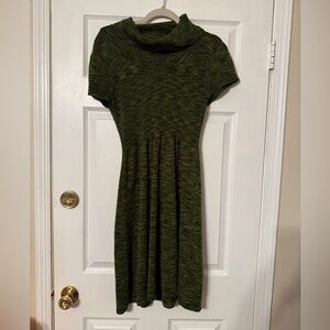 Calvin Klein Olive Midi Dress